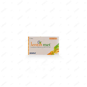 Picture of Jentin Met 50/1000mg Tab 14x1s